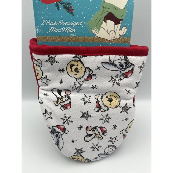 Disney Winnie The Pooh 2 Pack Oversized Mini Mitts - Picture 2 of 5